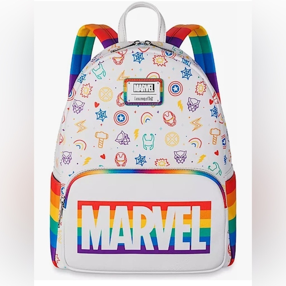 Loungefly Marvel Pride Collection Mini Backpack